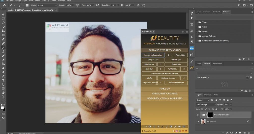 Beautify for Adobe Photoshop 1.6 Full Version
