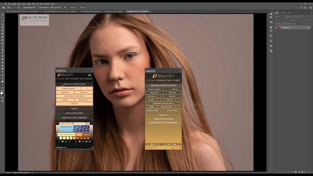 Beautify for Adobe Photoshop 1.6 One-Click Download