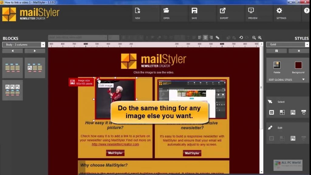 MailStyler Newsletter Creator 2020 v2.8 Direct Download Link