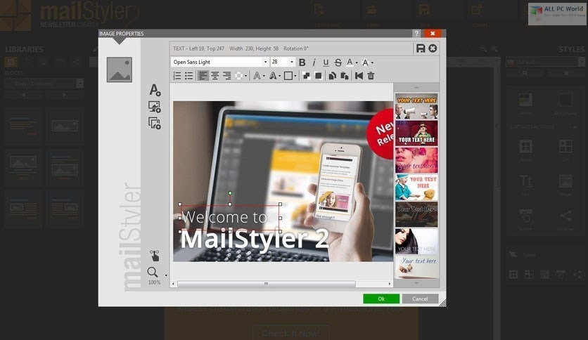 MailStyler Newsletter Creator 2020 v2.8 One-Click Download