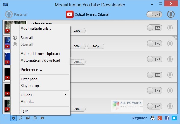MediaHuman YouTube Downloader 3.9 Full Version