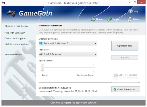 PGWare GameGain 4.9 Direct Download Link