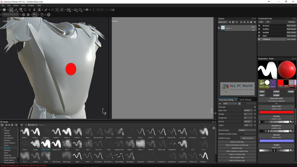 advanced texturing in substance painter