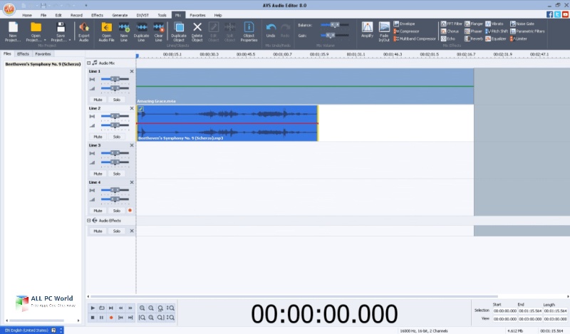 AVS Audio Editor 10.0 One-Click Download