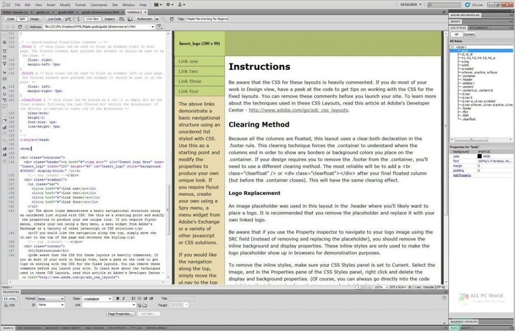 Download grátis do Adobe Dreamweaver CC 2021 v21.1