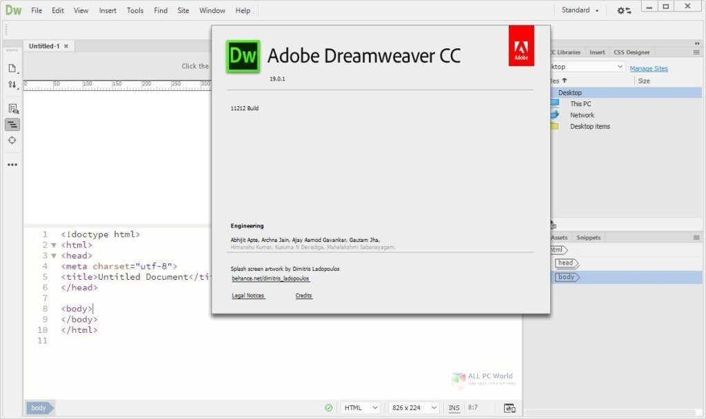 Download da versão completa do Adobe Dreamweaver CC 2021 v21.1