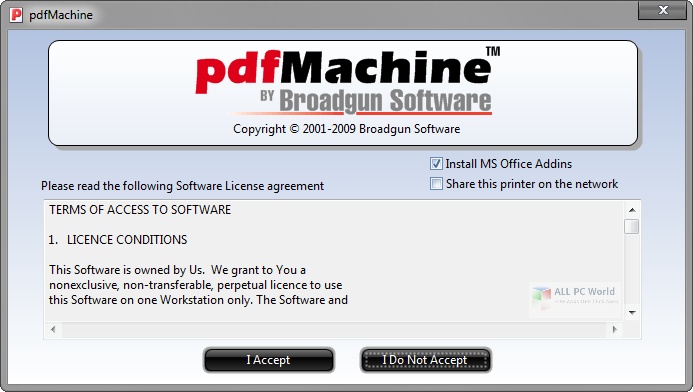 Broadgun pdfMachine Ultimate 15 Free Download 