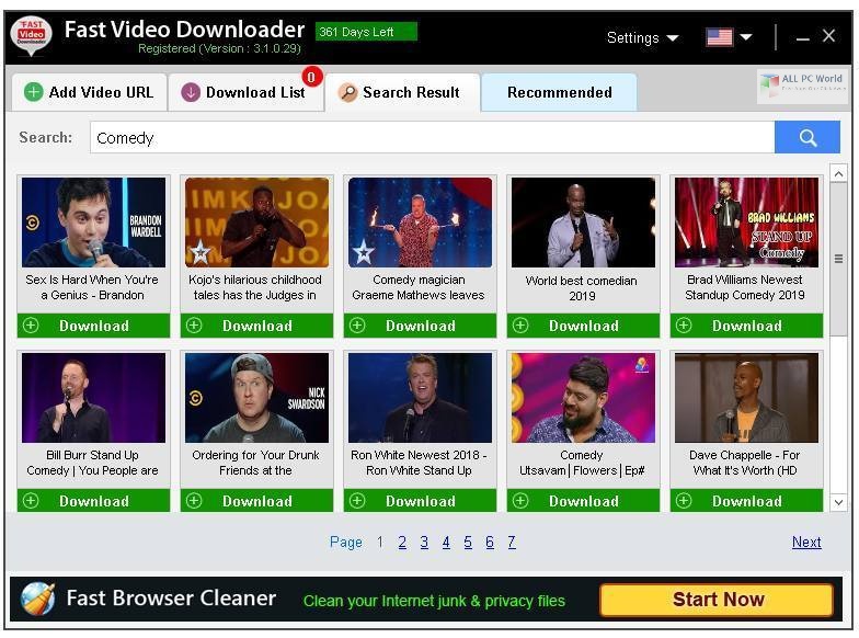 Fast Video Downloader 3.1 Download