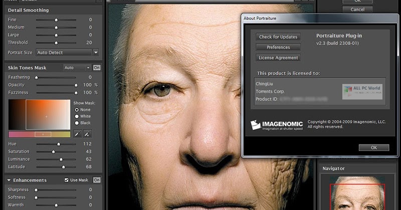 Imagenomic Portraiture 3.5.4 for Adobe Photoshop Free Download