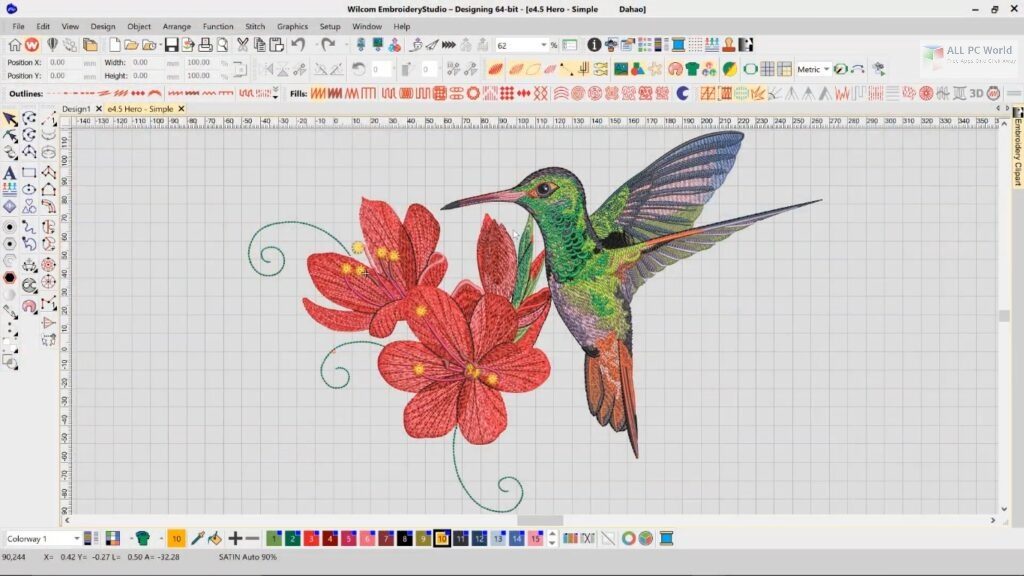 Wilcom Embroidery Studio Designing e4.2 Full Version Download