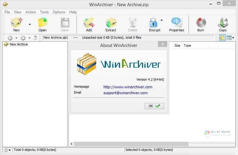 WinArchiver 4.8 Direct Download Link
