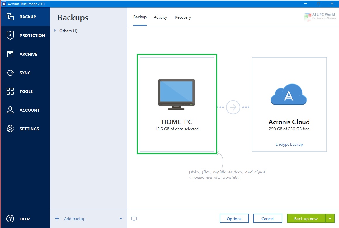 do acronis true image do bare metal backups