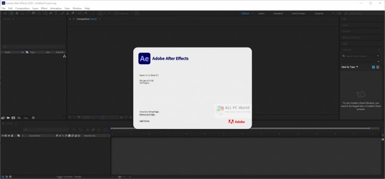 Adobe After Effects 2023 Free Download ALLPCWord