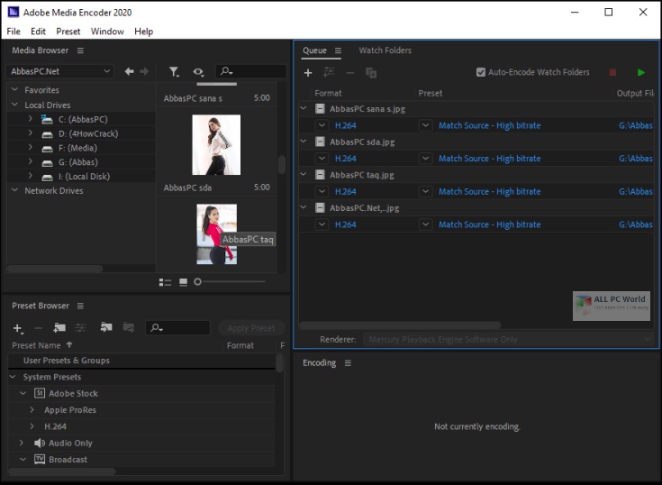 Adobe Media Encoder 2023 setup Download