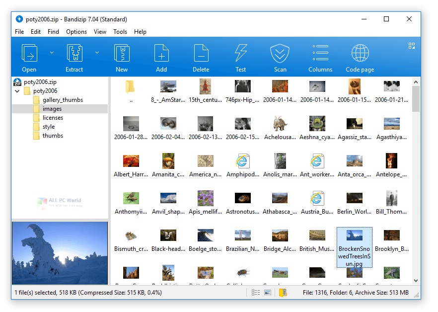 download the last version for windows Bandizip Pro 7.32