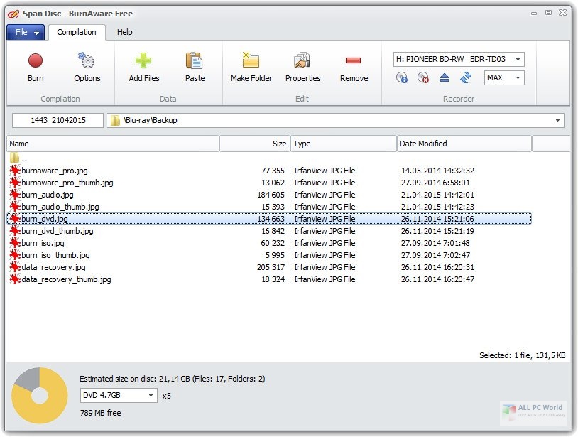 BurnAware Professional 16 Download Setup