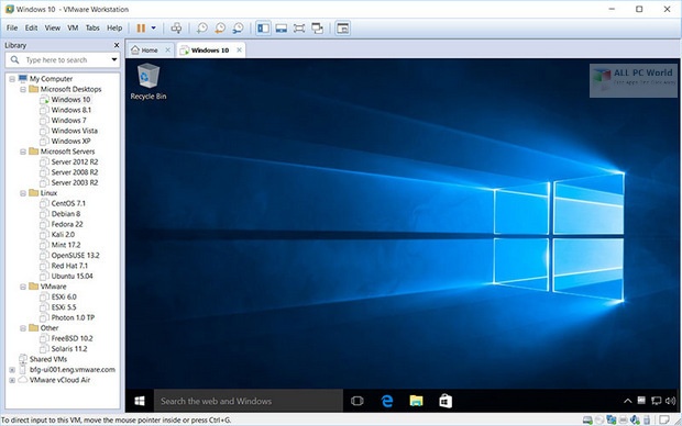 vmware workstation pro 16 windows 10