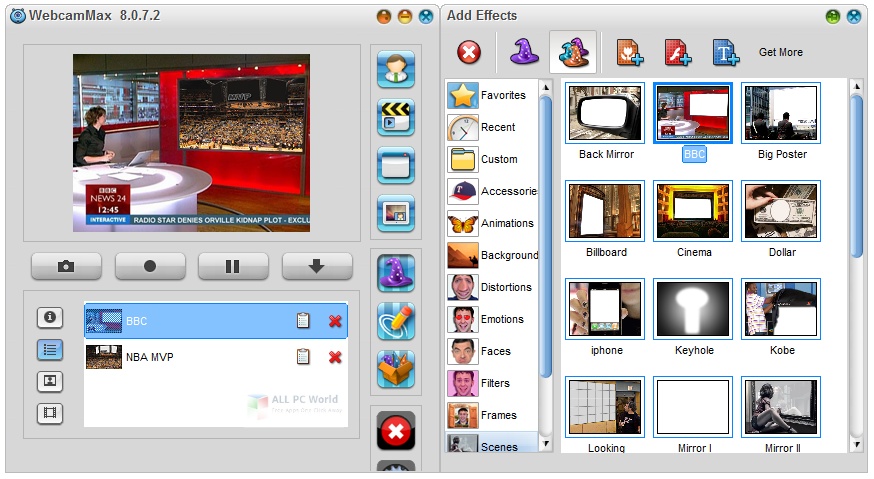 WebcamMax 8.0 for Windows