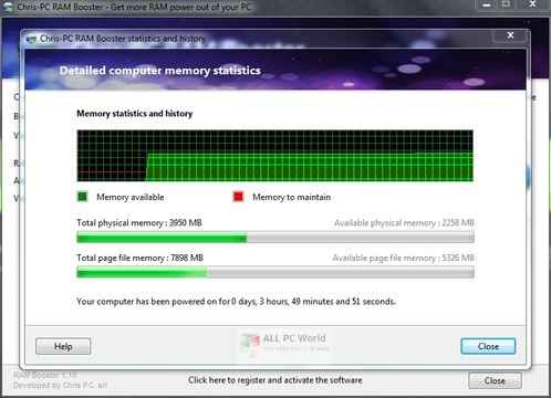 Chris-PC RAM Booster 5.12 for Windows