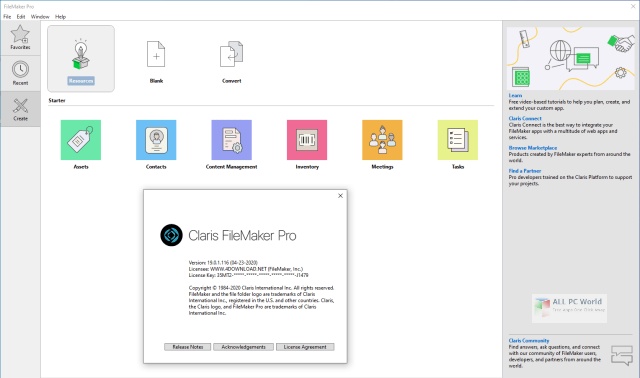 Claris FileMaker Pro 19.2 Free Download