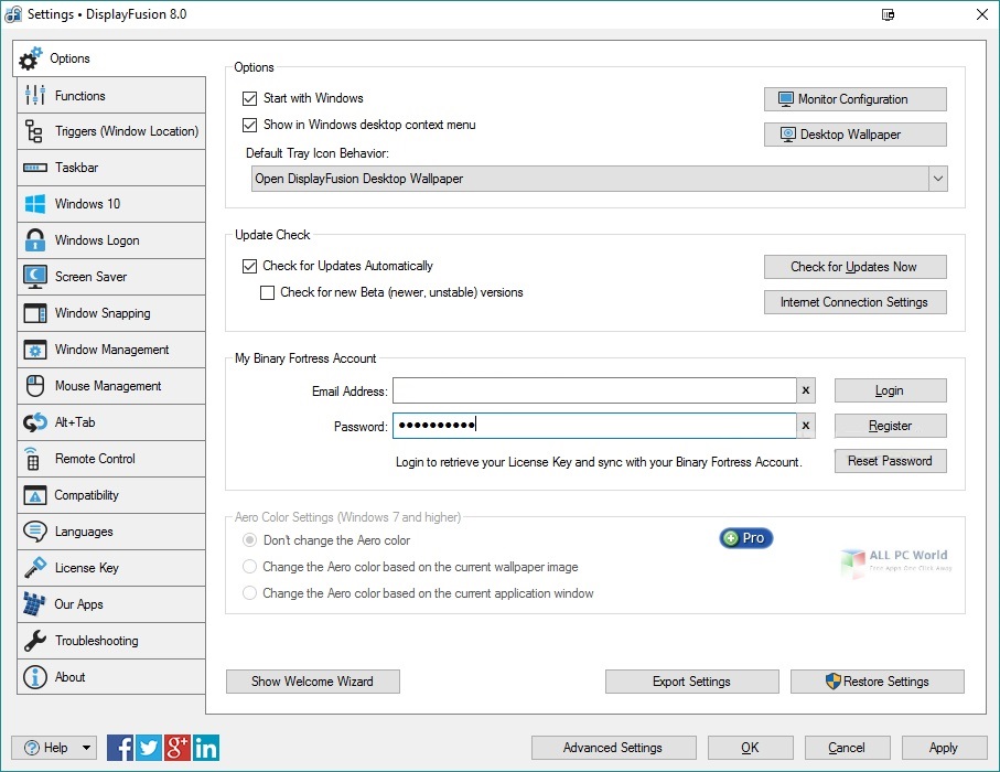 DisplayFusion Pro 9.7 Direct Download Link