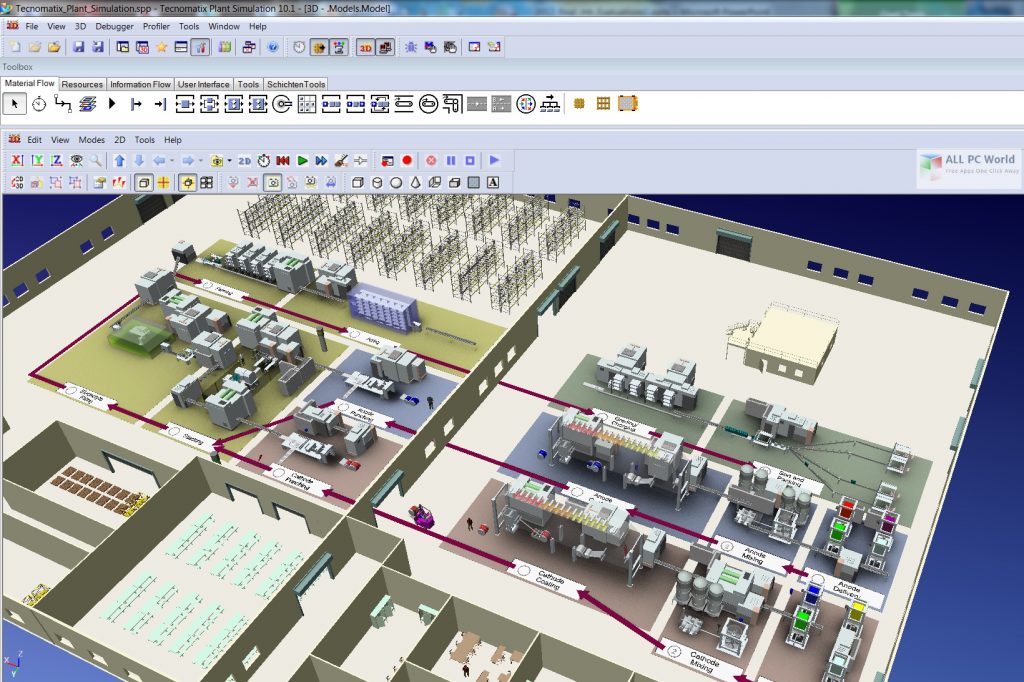 Siemens Tecnomatix Plant Simulation 16.0 for Windows