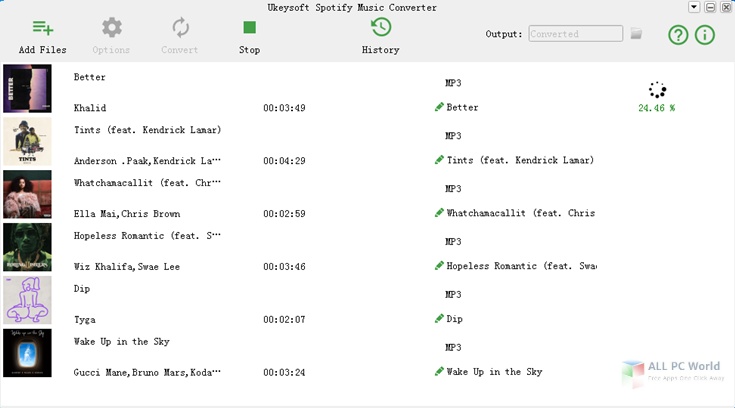 Ukeysoft Spotify Music Converter 3.1 Full Version Download