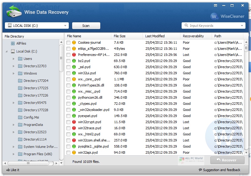 Wise Data Recovery Pro 5.1 Full Version Download (1)
