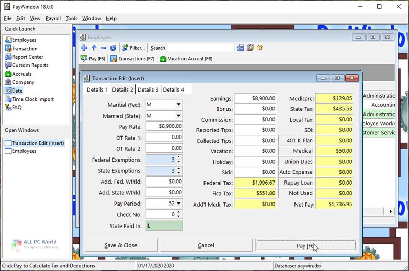 Zpay PayWindow Payroll System 2021 v19.0 Full Version Download