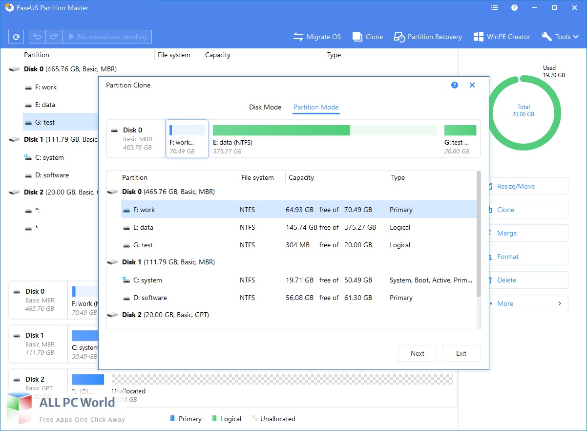 EASEUS Partition Master 17.8.0.20230612 for windows download free