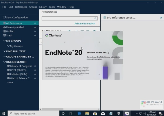 EndNote 20 Build 14672 Free Download