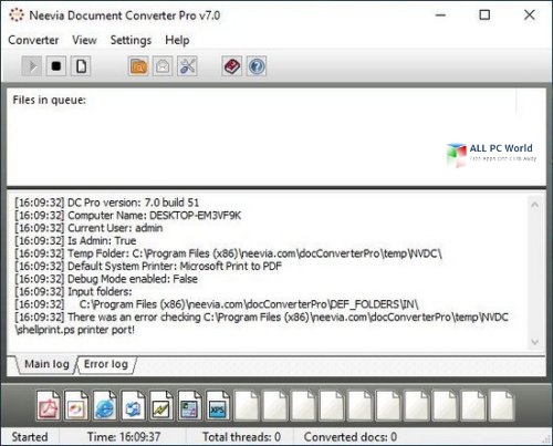 Neevia Document Converter Pro 7.2 Free Download