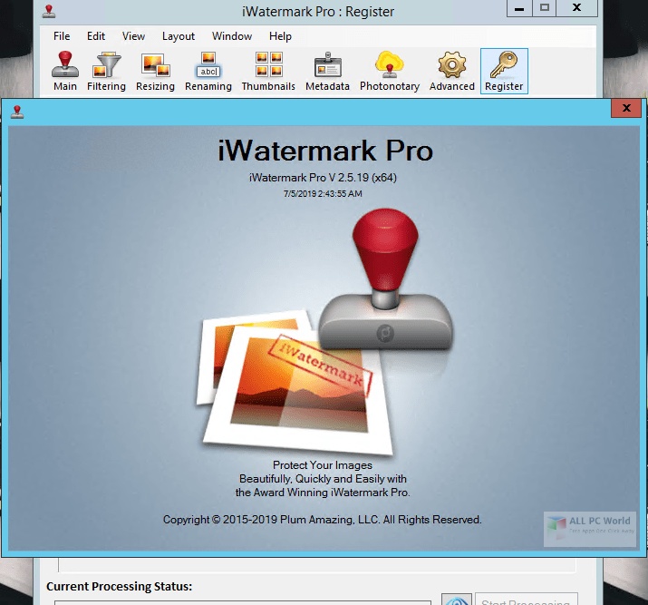 Plum Amazing iWatermark Pro 2.5 Free Download