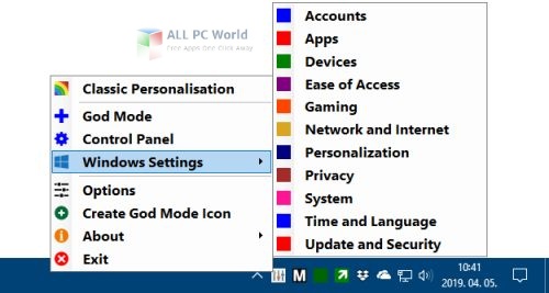 Win10 All Settings 2.0 One-Click Download