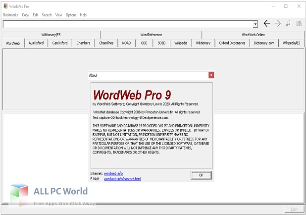 WordWeb Pro Ultimate Reference Bundle 9 Free Download
