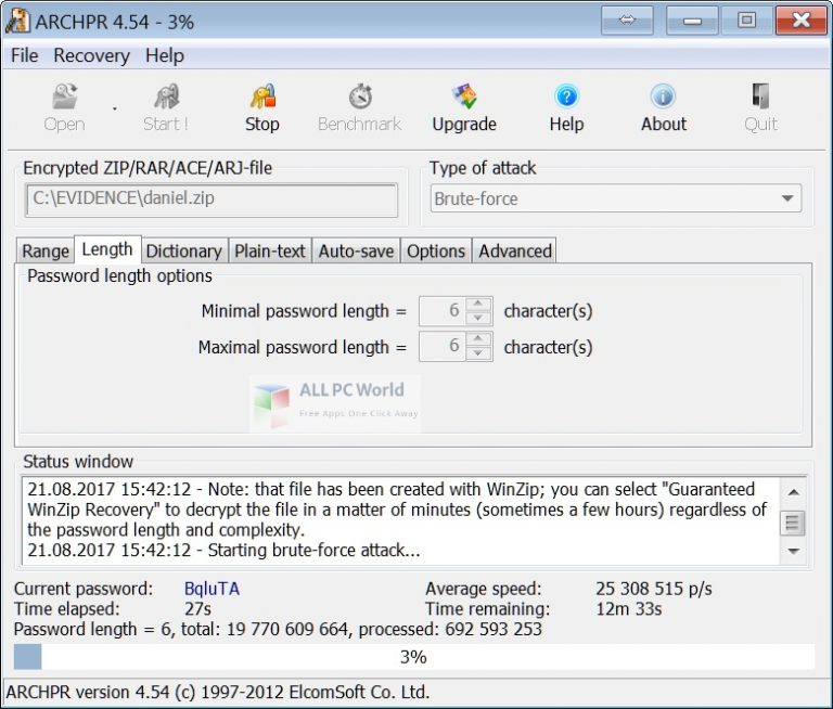 advanced archive password recovery 4.54 crack download