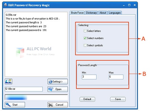 RAR Password Recovery Magic 6 Setup Free Download