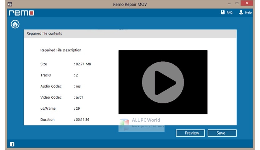 Remo Video Repair Setup Free Download