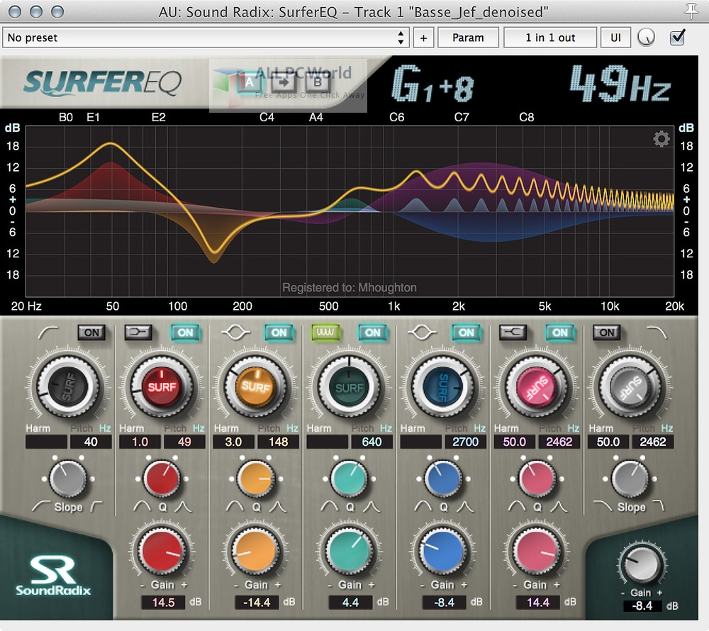 Sound Radix SurferEQ 2 Setup Free Download