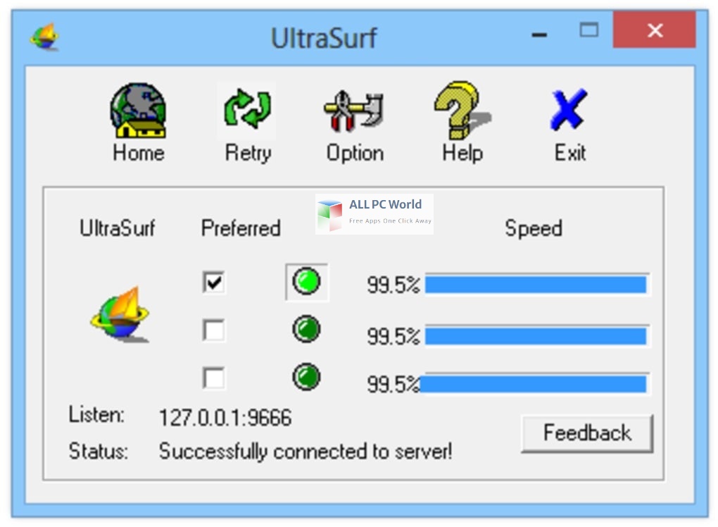 UltraSurf 21 Installe Free Download