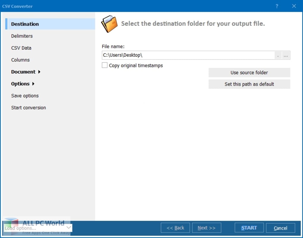 Advanced CSV Converter for Free Download