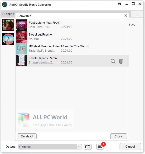 AudKit Spotify Music Converter for Free Download