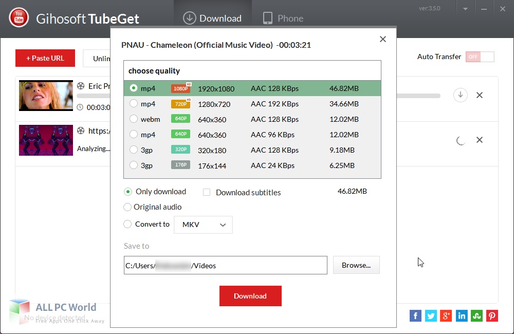 Download Gihosoft TubeGet Pro Free