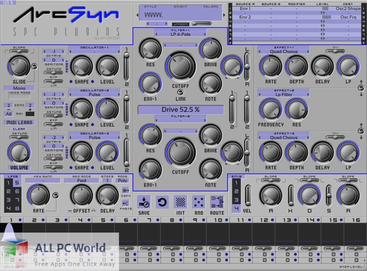 Download SPC Plugins ArcSyn Synthesizer Free