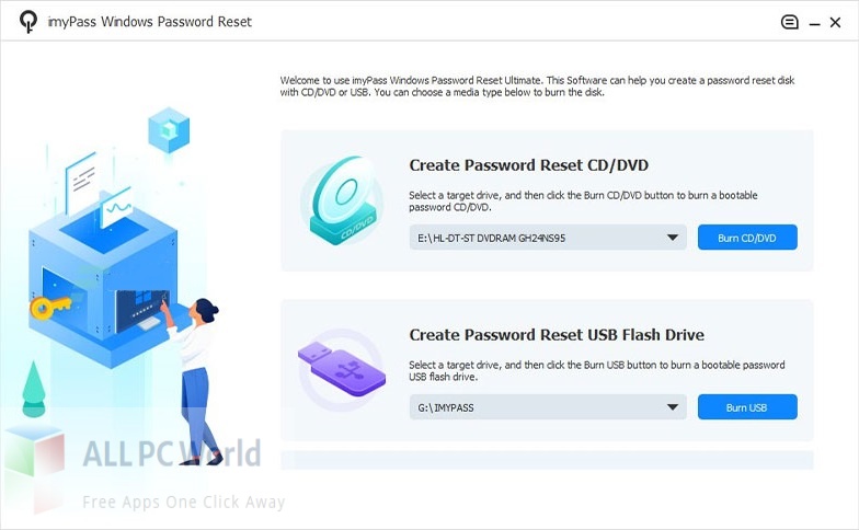 ImyPass Windows Password Reset 1 Free Download