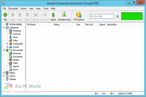 Internet Download Accelerator Pro 6 Free Download - ALL PC World