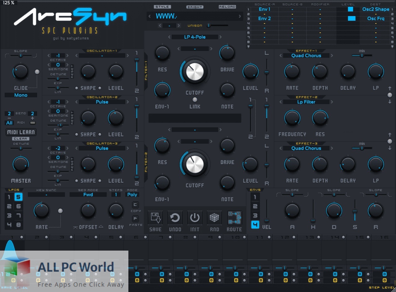 SPC Plugins ArcSyn Synthesizer 4 Free Download