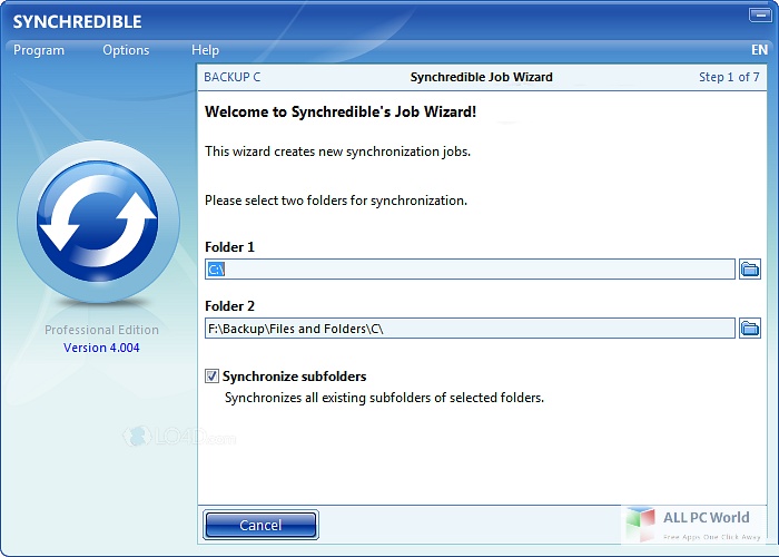 Synchredible Professional Free Download