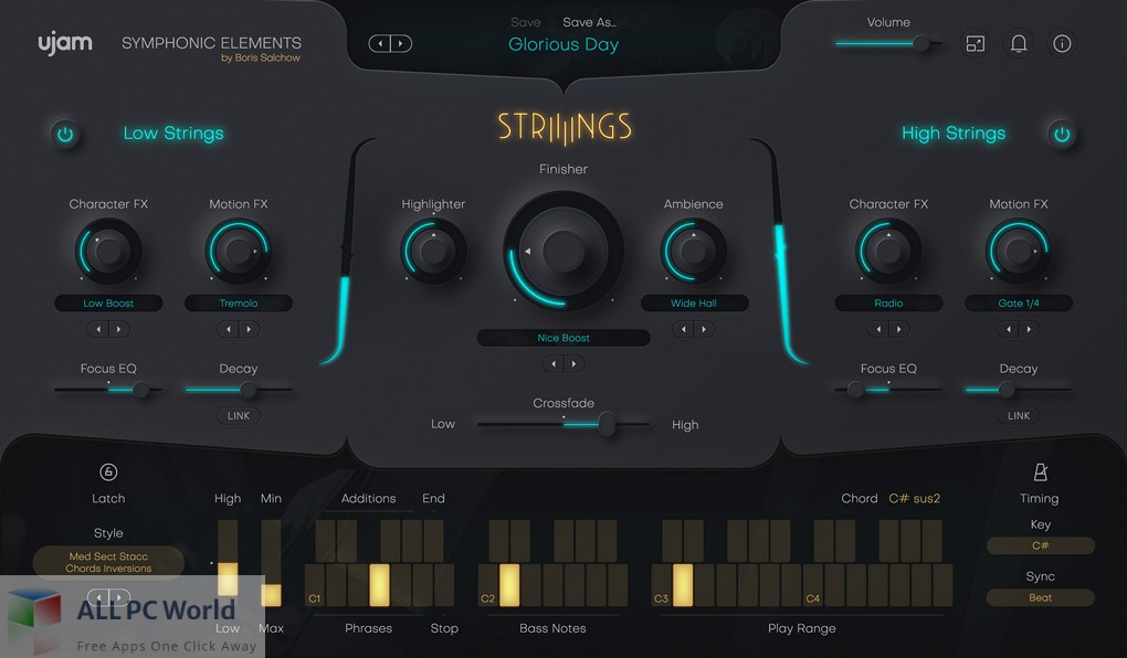 UJAM Symphonic Elements STRIIIINGS Free Download