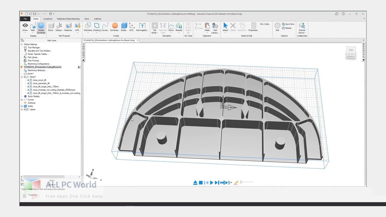 how to add post processors to feature cam